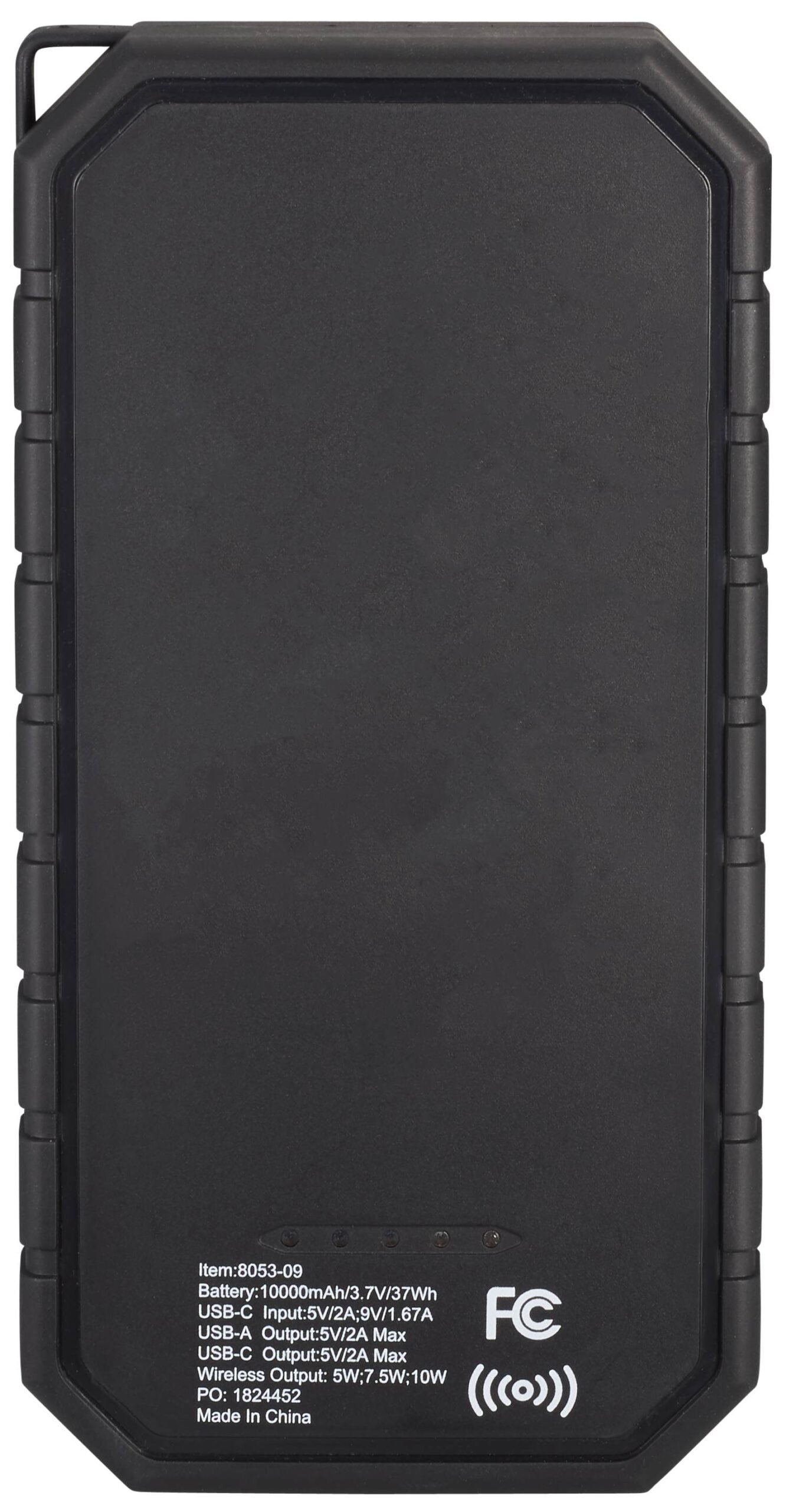 High Sierra® IPX 5 Solar Fast Wireless Power Bank - Image 10