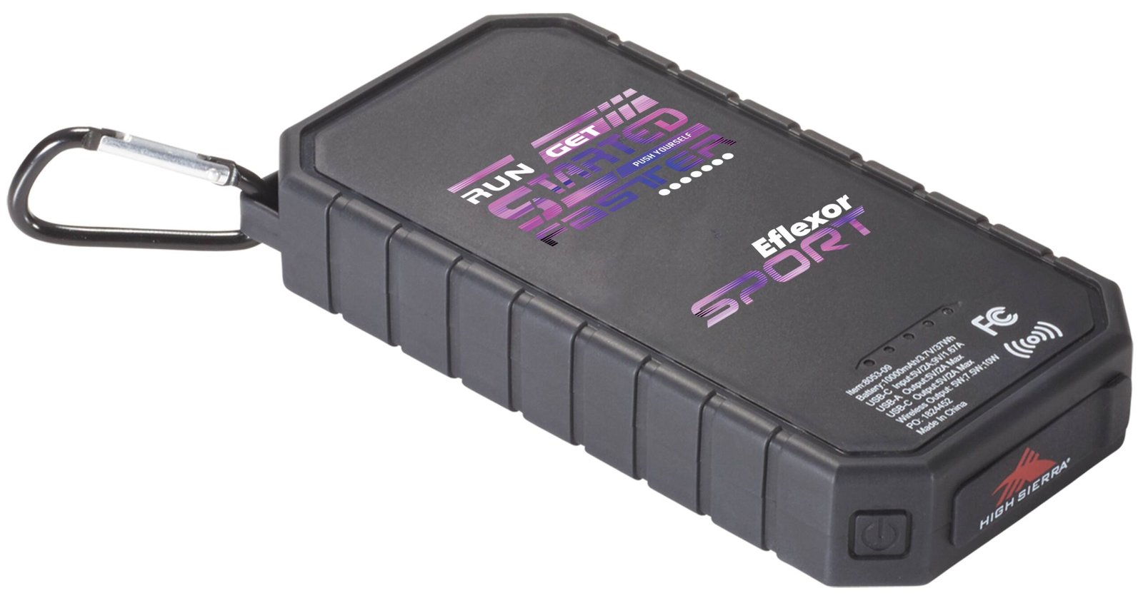 High Sierra® IPX 5 Solar Fast Wireless Power Bank - Image 13