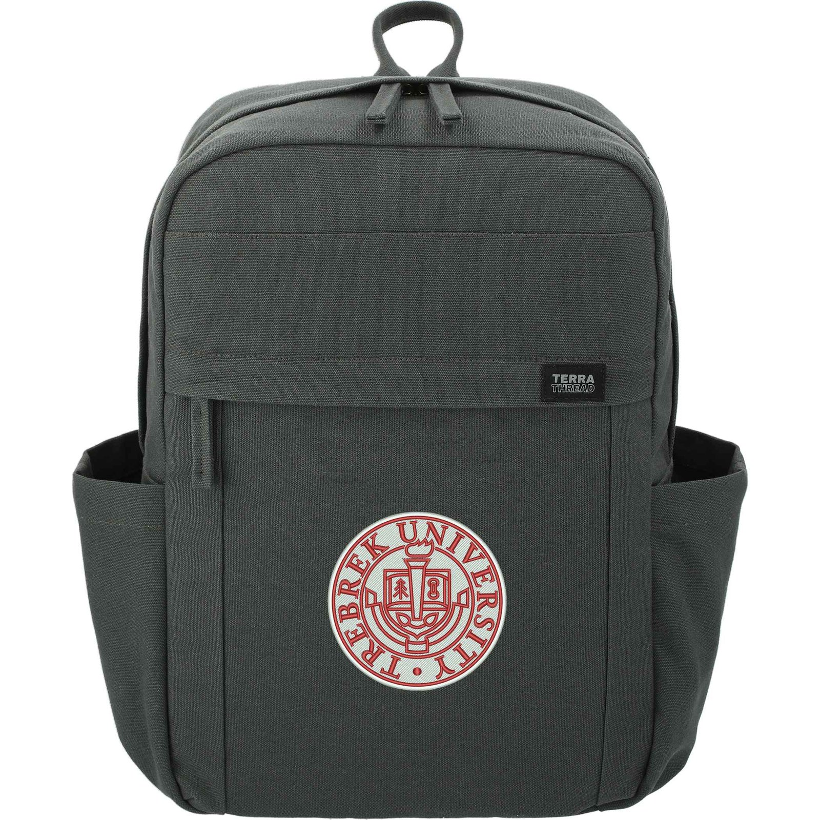 9008-01CA_D_FR-1 Terra Thread Fairtrade Earth 15" Computer Backpack - Image 1