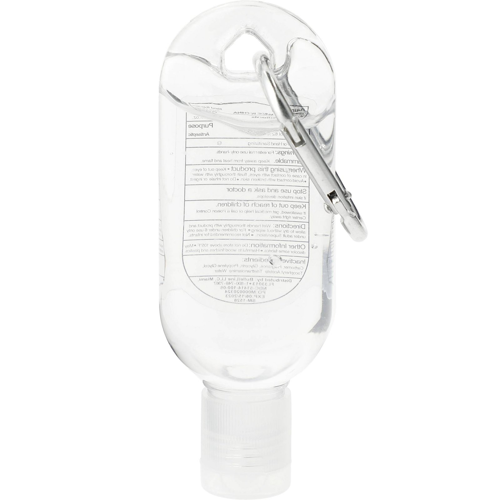 Clip-N-Go 1oz Hand Sanitizer with Mini Carabiner - Image 6