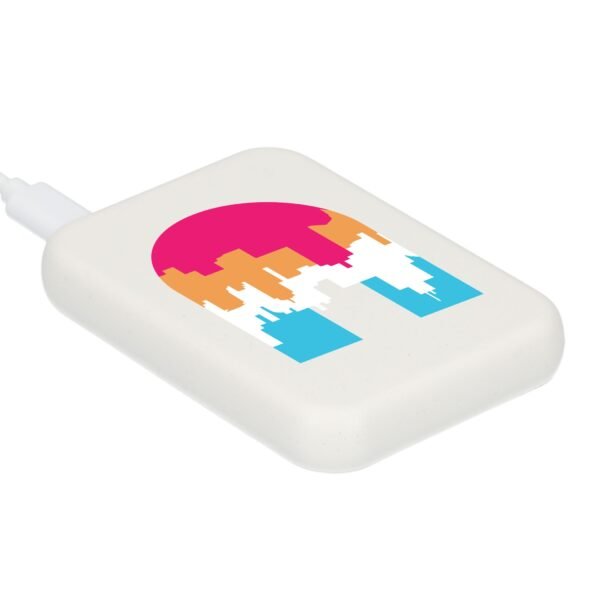 Recycled ABS 3000 mAh Wireless Power Bank - Image 11
