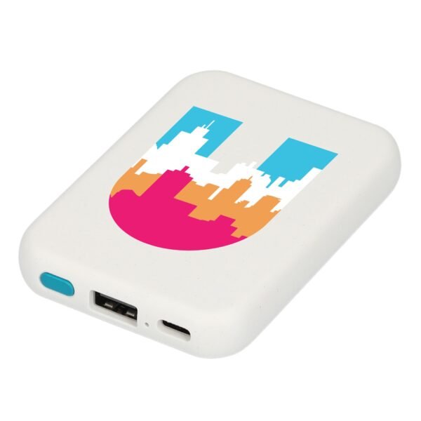 Recycled ABS 3000 mAh Wireless Power Bank - Image 12