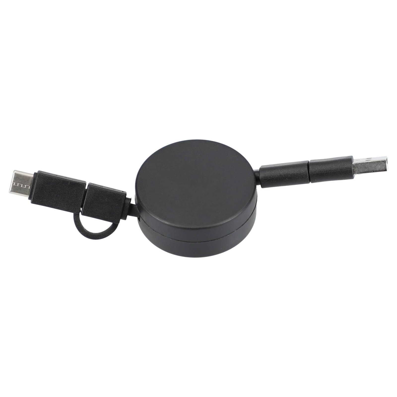 FSC® 100% Bamboo Retractable 5-in-1 Charging Cable - Image 3