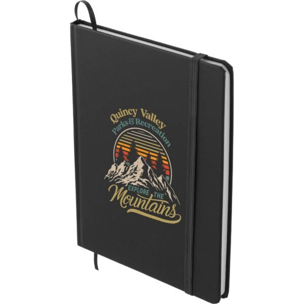 5" x 7" FSC® Mix Snap Elastic Closure Notebook - Image 5