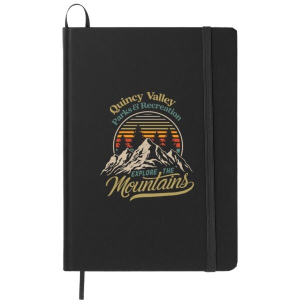 5" x 7" FSC® Mix Snap Elastic Closure Notebook - Image 3