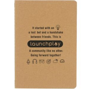 5" x 7" FSC® Mix Recycled Pocket Notebook
