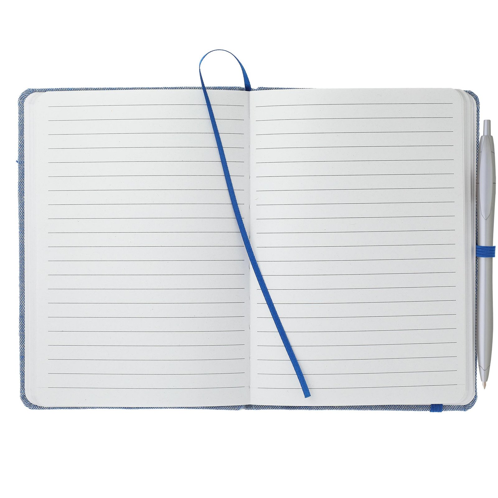5" x 7" FSC® Recycled Cotton Bound Notebook - Image 3