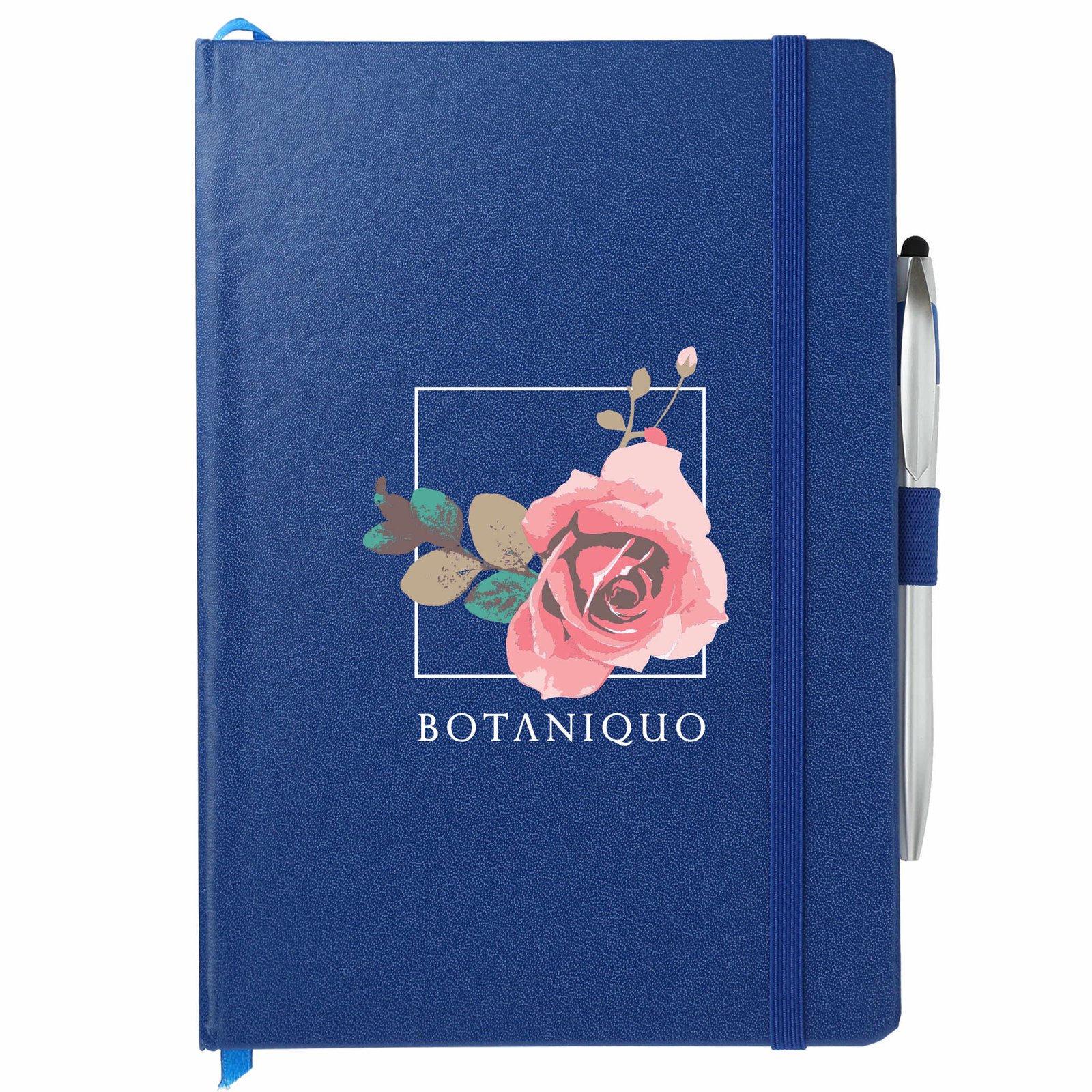 6" x 8.5" FSC® Mix Crown Journal with Pen-Stylus