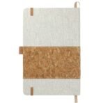 5.5" x 8.5" FSC® Mix Recycled Cotton Cork Notebook - Image 2