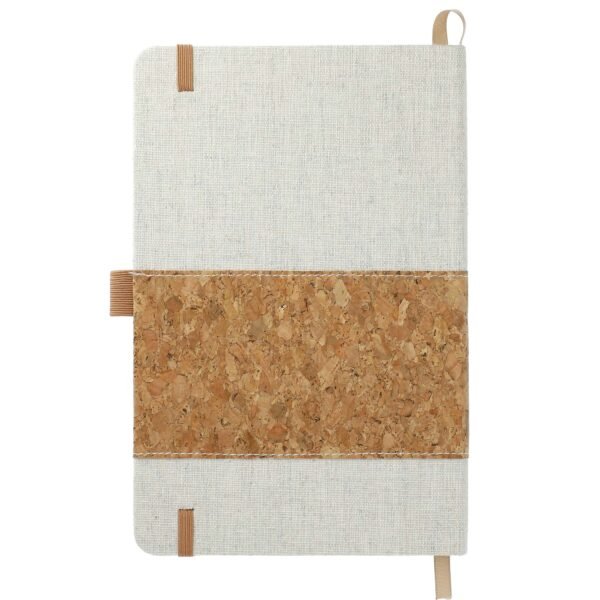 5.5" x 8.5" FSC® Mix Recycled Cotton Cork Notebook - Image 8