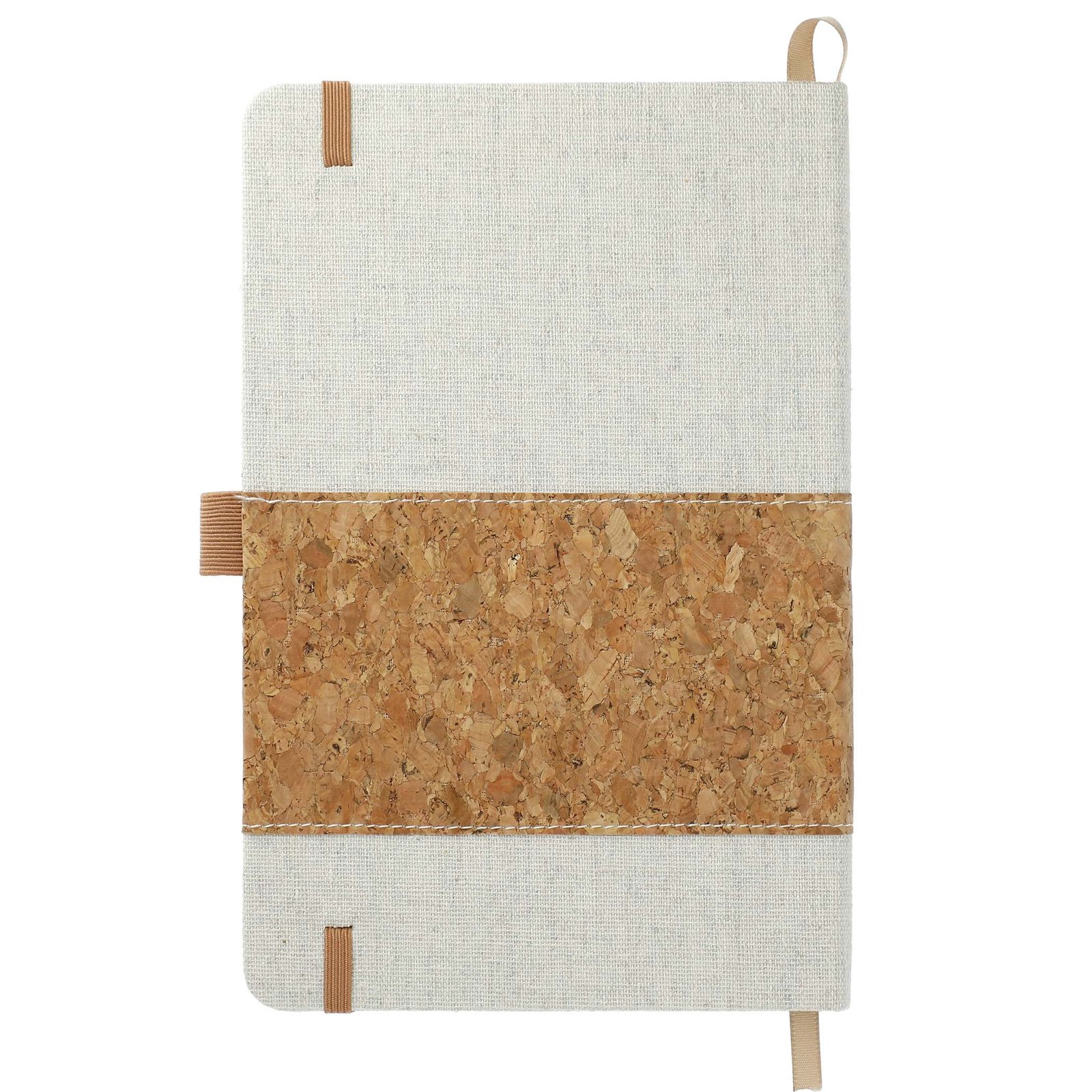 5.5" x 8.5" FSC® Mix Recycled Cotton Cork Notebook - Image 8