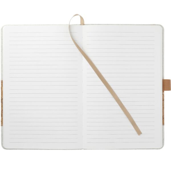 5.5" x 8.5" FSC® Mix Recycled Cotton Cork Notebook - Image 9