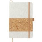 5.5" x 8.5" FSC® Mix Recycled Cotton Cork Notebook - Image 6