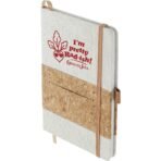 5.5" x 8.5" FSC® Mix Recycled Cotton Cork Notebook - Image 8