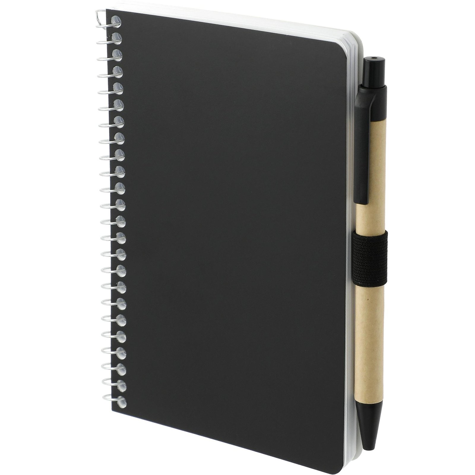 4" x 6" FSC® Mix Pocket Spiral Notebook with Pen - Image 7