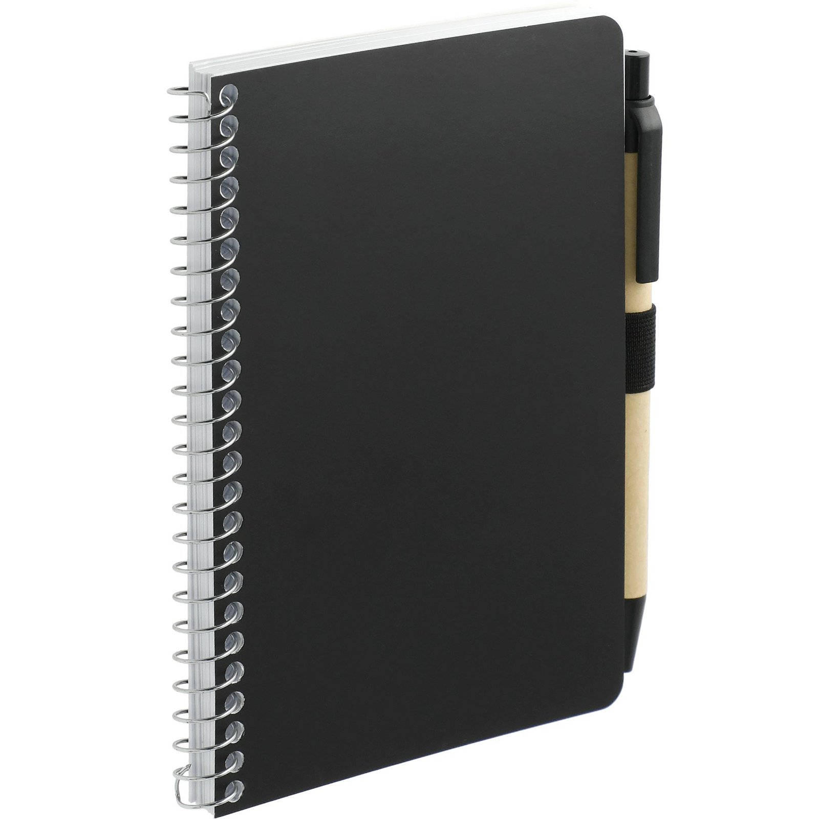 4" x 6" FSC® Mix Pocket Spiral Notebook with Pen - Image 6