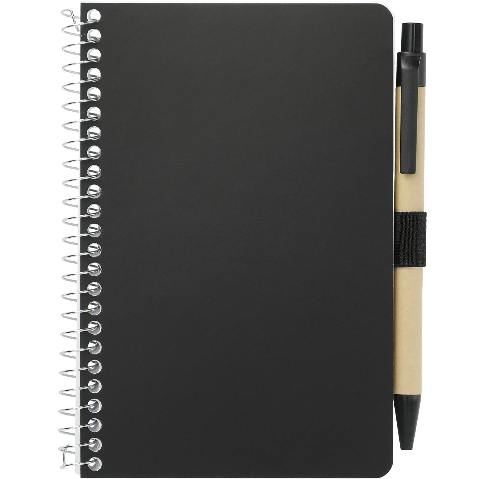 4" x 6" FSC® Mix Pocket Spiral Notebook with Pen - Image 5