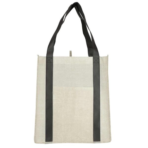 Neptune Recycled Non-Woven Grocery Tote - Image 2