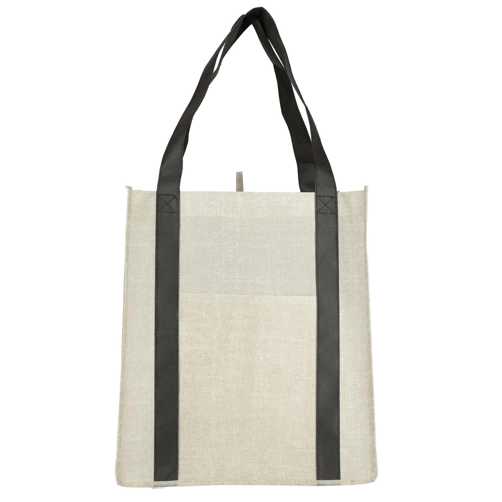 Neptune Recycled Non-Woven Grocery Tote - Image 2