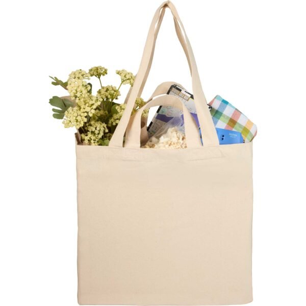 Dual Carry 6oz Organic Cotton Tote - Image 5