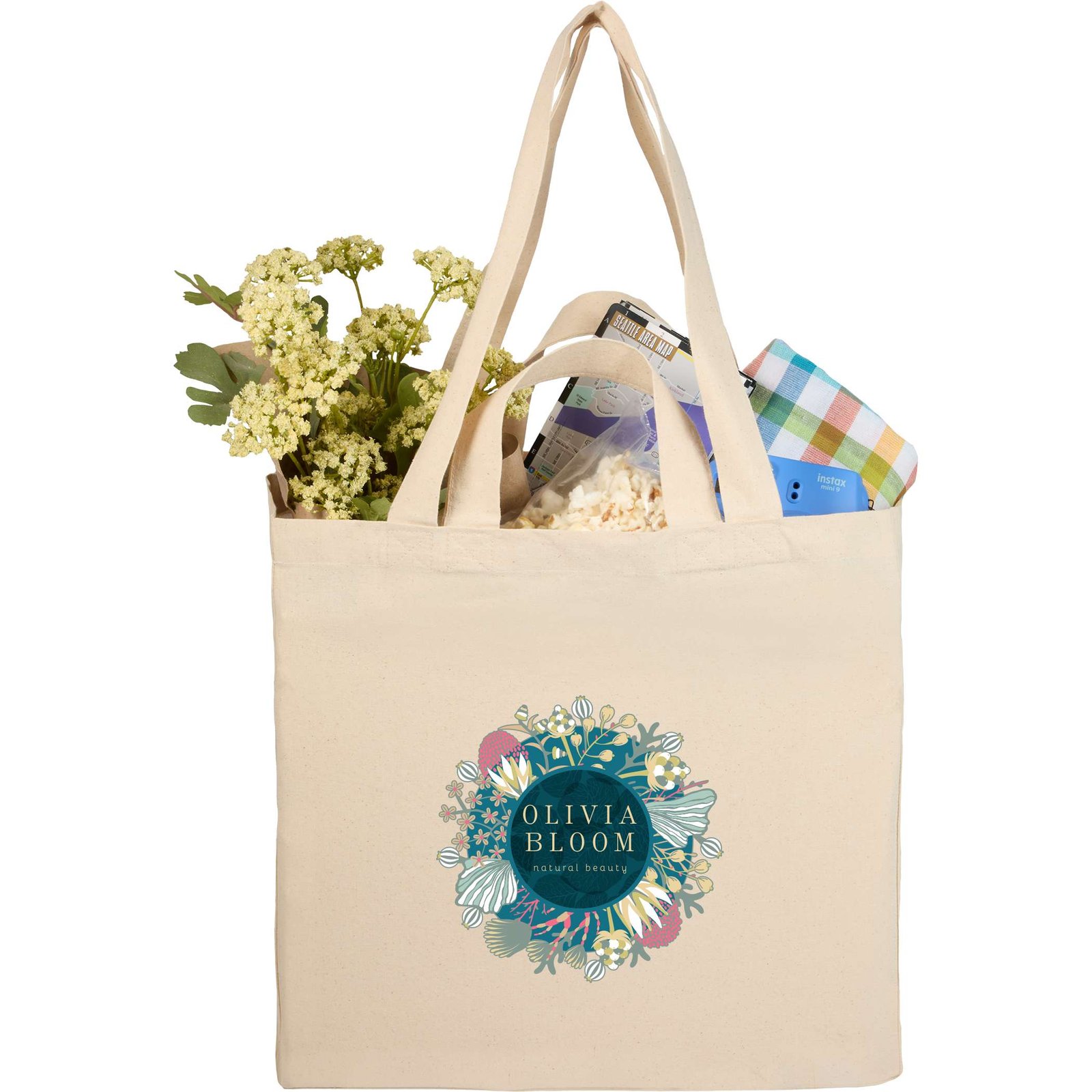 Dual Carry 6oz Organic Cotton Tote - Image 6