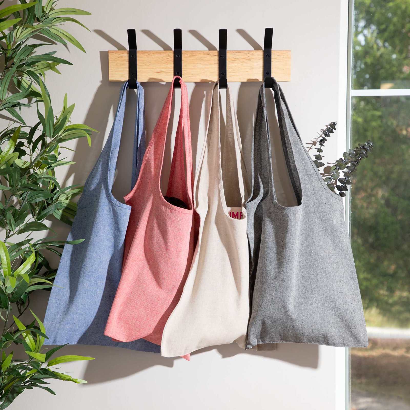 Bungalow 5oz Recycled Cotton Twill Shopper Tote - Image 2