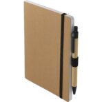 5" x 7" FSC® Recycled Notebook and Pen Set - Image 3