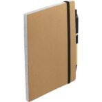 5" x 7" FSC® Recycled Notebook and Pen Set - Image 4