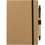 5" x 7" FSC® Recycled Notebook and Pen Set - Image 5