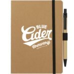 5" x 7" FSC® Recycled Notebook and Pen Set