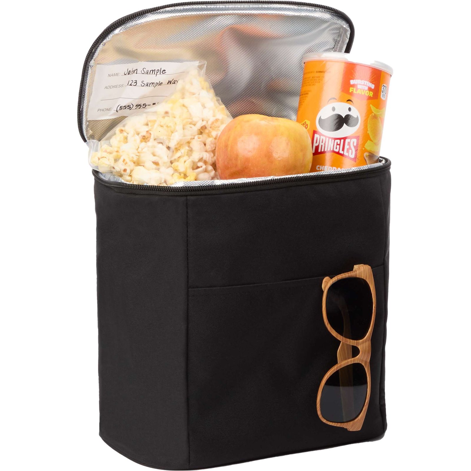 Double Lined 9 Can Cooler with Easy Clean Removable Liner - Image 3