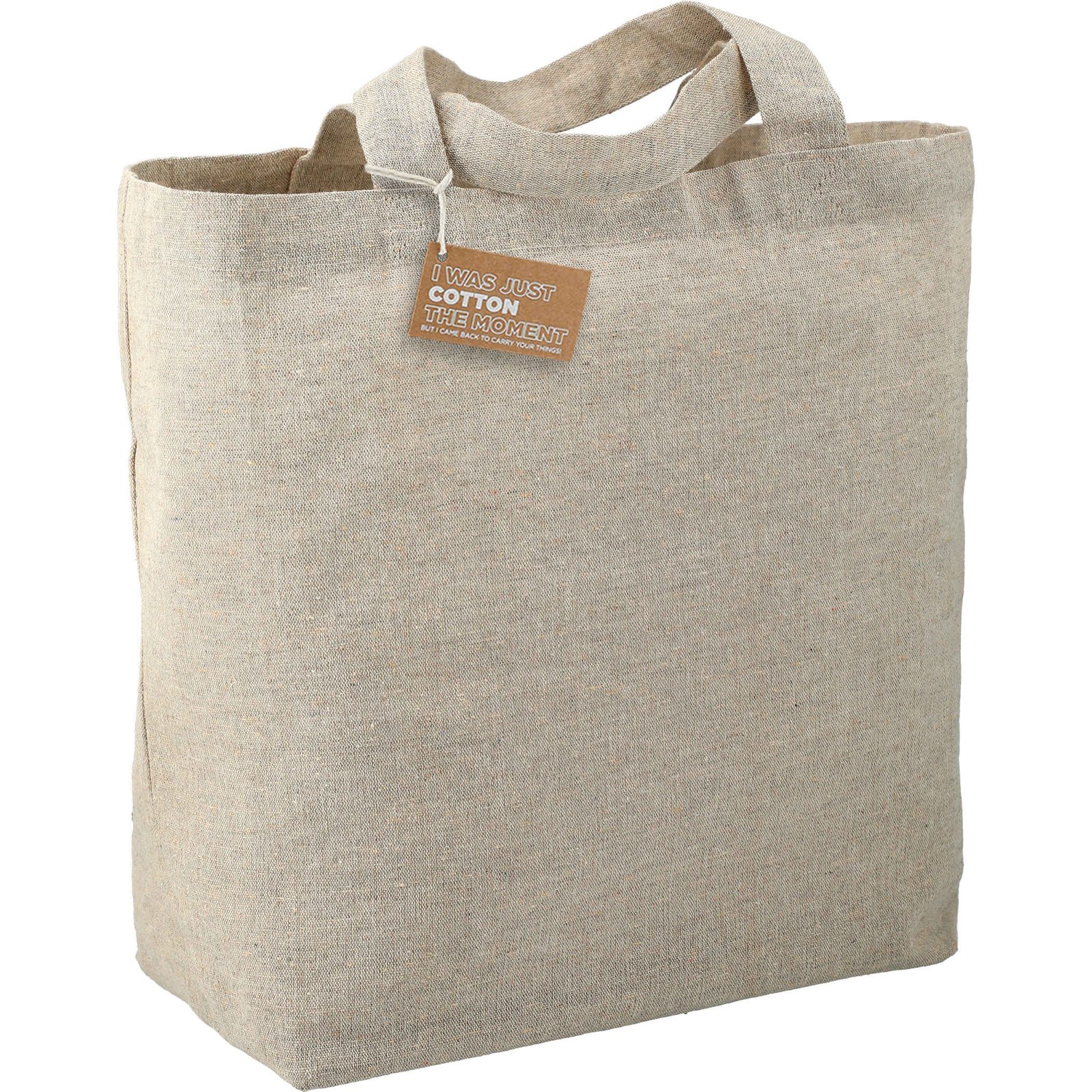 Recycled 5oz Cotton Twill Grocery Tote - Image 2