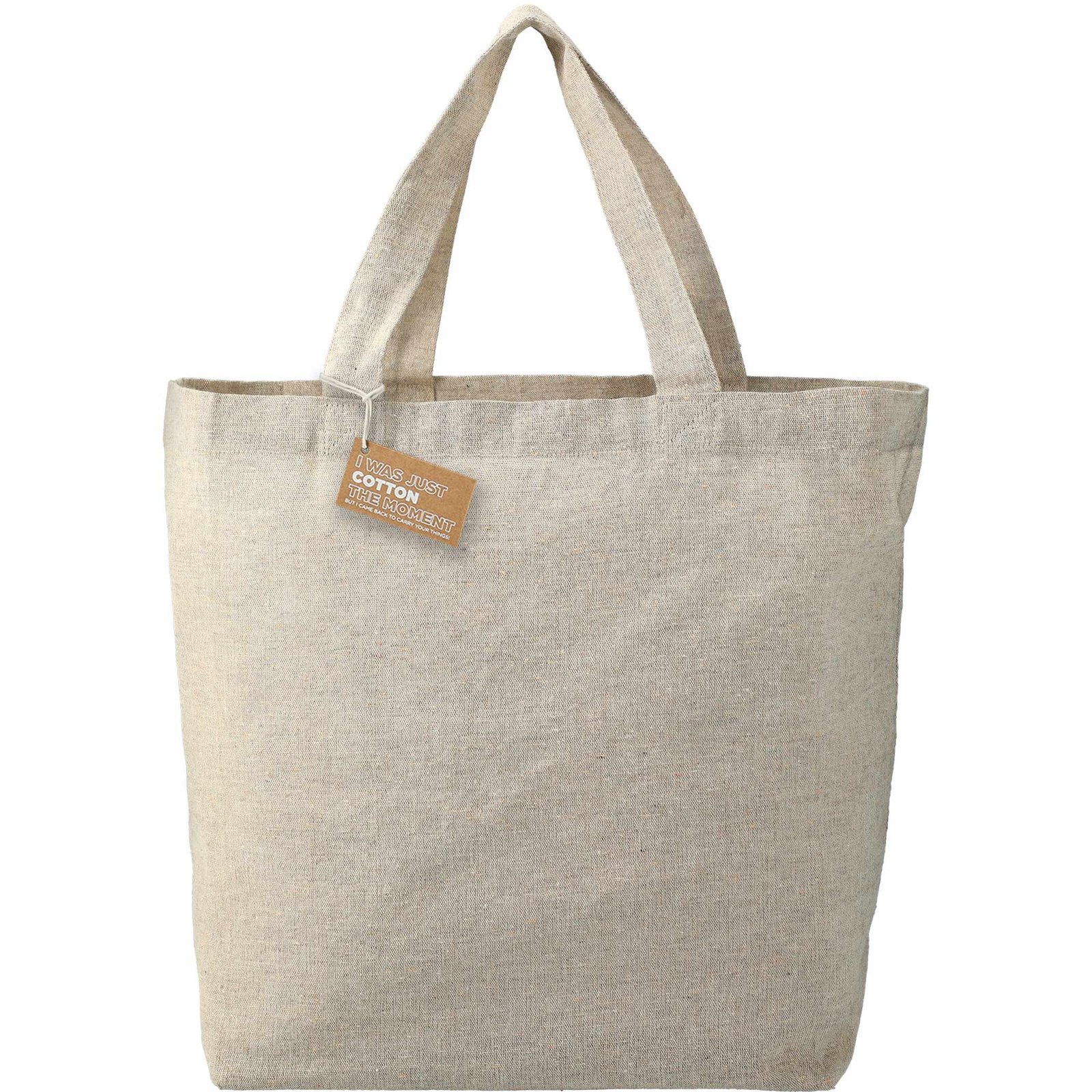 Recycled 5oz Cotton Twill Grocery Tote - Image 6