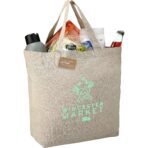 Recycled 5oz Cotton Twill Grocery Tote - Image 5