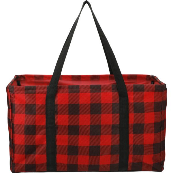 Buffalo Plaid Utility Tote - Image 6