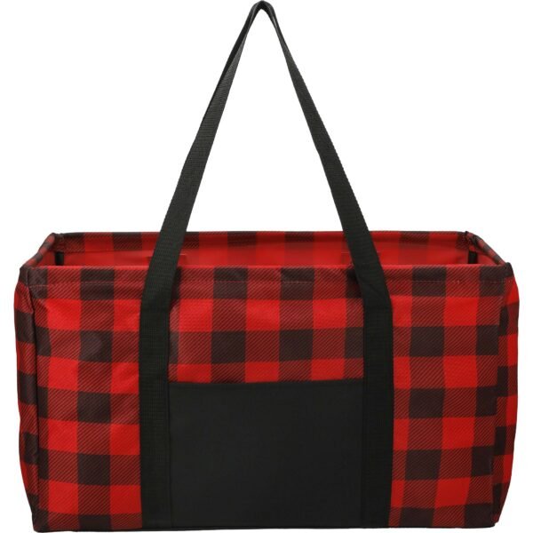 Buffalo Plaid Utility Tote - Image 4