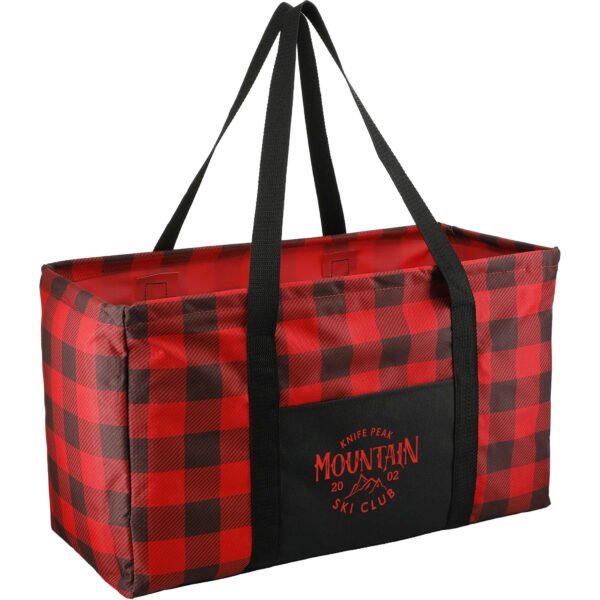 Buffalo Plaid Utility Tote - Image 5