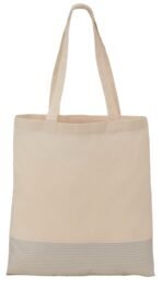 Silver Line Cotton Convention Tote - Image 3