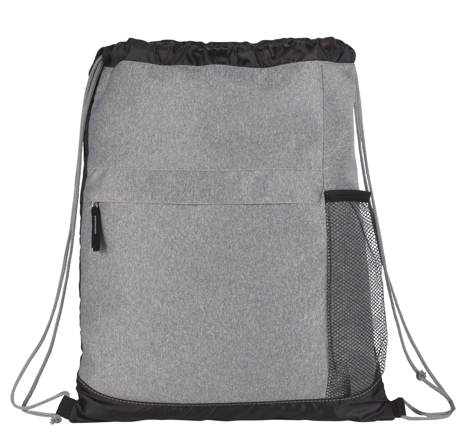 Heather Melange Drawstring Bag - Image 2