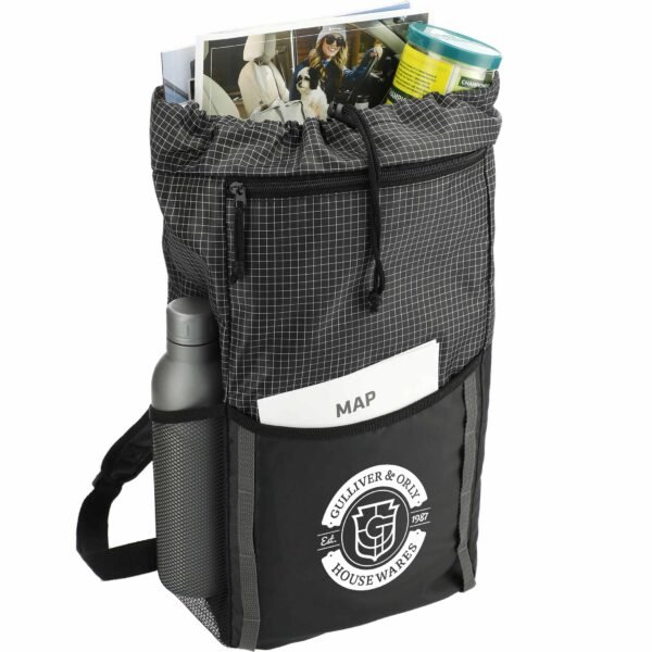 Grid 14L Drawstring Backpack - Image 6