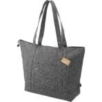 Vila Recycled Zippered Tote - Image 3