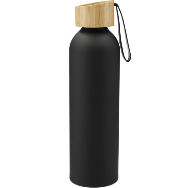 Ryze Aluminum Sports Water Bottle 22 oz with FSC® Bamboo Lid - Image 4