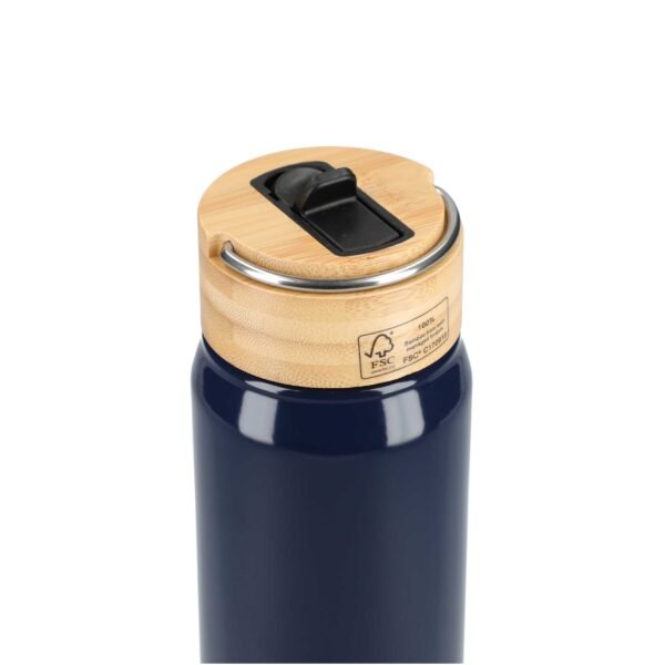 Billy 26oz Eco-Friendly Aluminum Bottle W/ FSC® 100% Bamboo Lid - Image 8