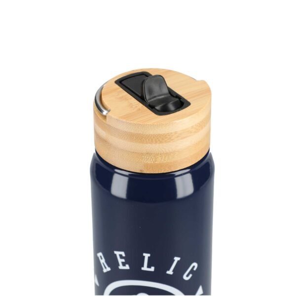 Billy 26oz Eco-Friendly Aluminum Bottle W/ FSC® 100% Bamboo Lid - Image 9
