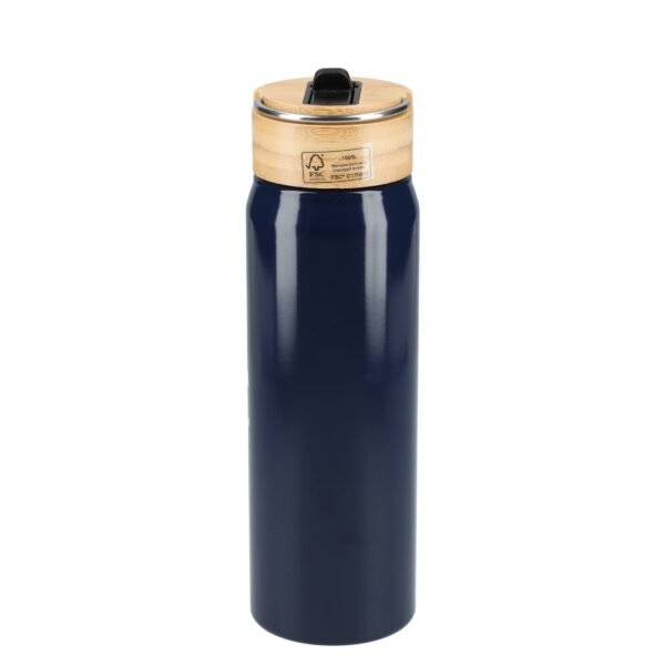 Billy 26oz Eco-Friendly Aluminum Bottle W/ FSC® 100% Bamboo Lid - Image 5
