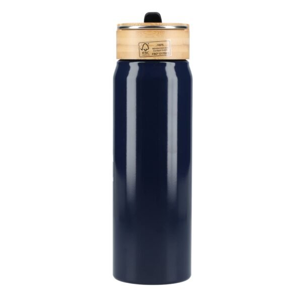 Billy 26oz Eco-Friendly Aluminum Bottle W/ FSC® 100% Bamboo Lid - Image 4