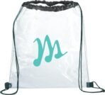 Rally Clear Drawstring Bag