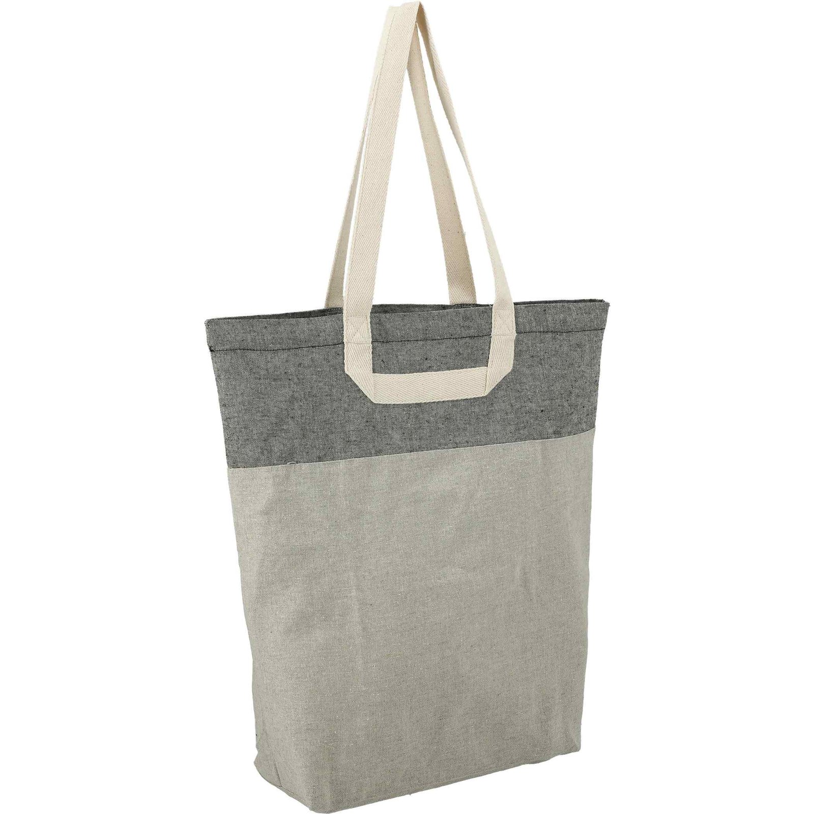Recycled Cotton U-Handle Book Tote - Image 4