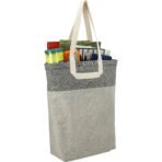 Recycled Cotton U-Handle Book Tote - Image 3
