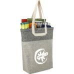 Recycled Cotton U-Handle Book Tote - Image 6